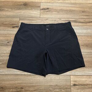 OOBE Uniform Shorts SZ 12 Gray Pockets Elastic Waist Stretch Lightweight Outdoor